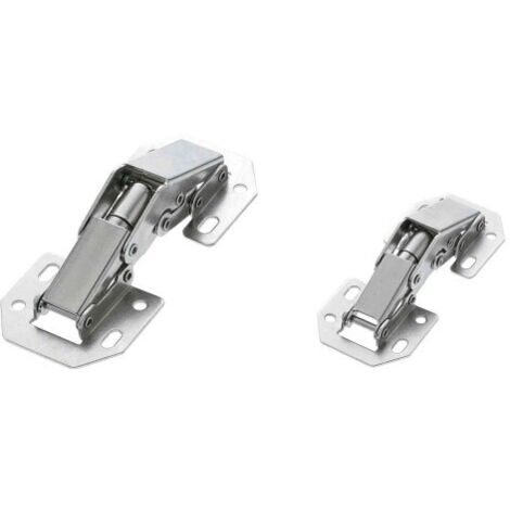 Bisagra Acero Niquelado Amig modelo 15