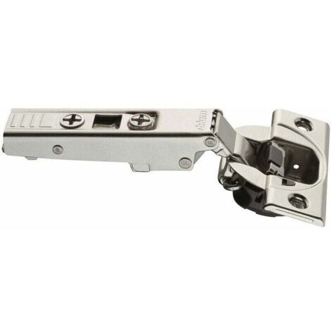 Bisagra Blum 71B3550 Clip Top Blumotion 110 para instalación en esquina de muebles, armarios, cocinas y baños.