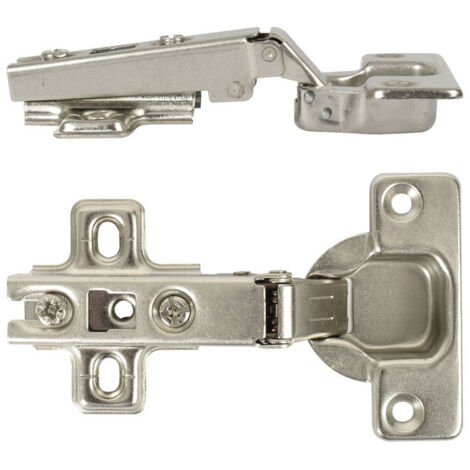 BISAGRA CAZOLETA 26 MM. ACODADA 2 UNIDADES EHL