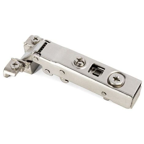 bisagra clip cam 105º para puertas de perfil de aluminio codo recto codo recto
