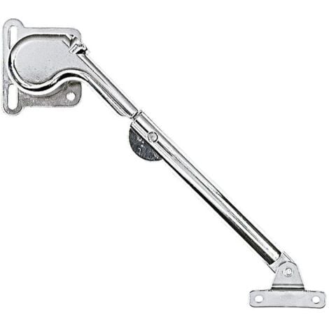 bisagra compás nika regulable 601 izquierda niquelado pta.alu   para puerta de aluminio descendente 601sx-a.