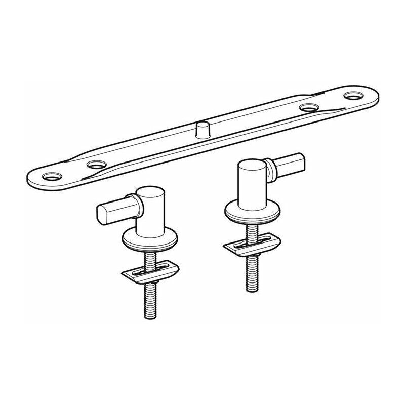 

Bisagra de acero inoxidable adecuada para 573015 573075 y 576300 Geberit