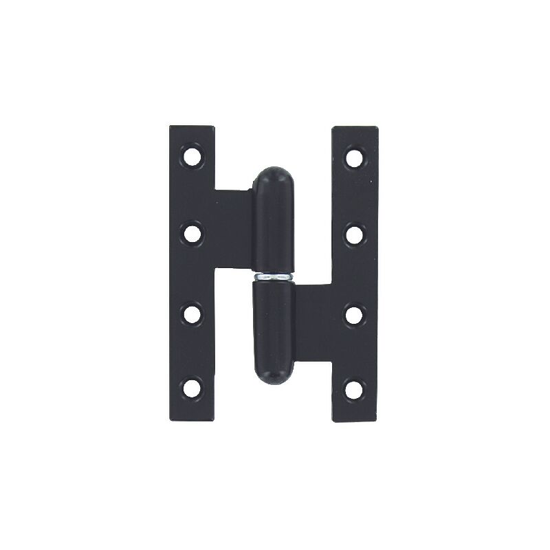 

bisagra de acero Negro 110 x 70 mm a la izquierda - 3 piezas - Vynex