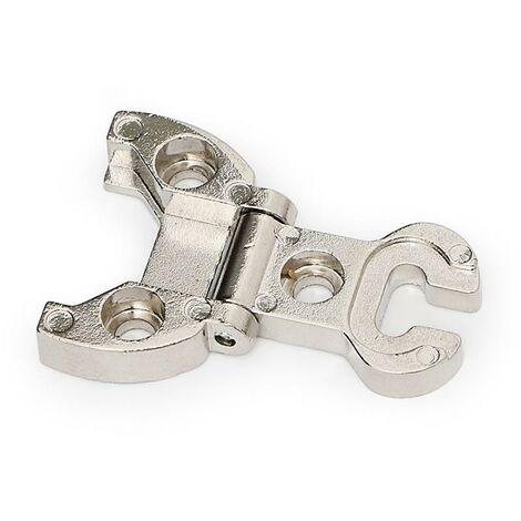 bisagra de estilo. zamak. para muebles y armarios acabado oro viejo acabado níquel