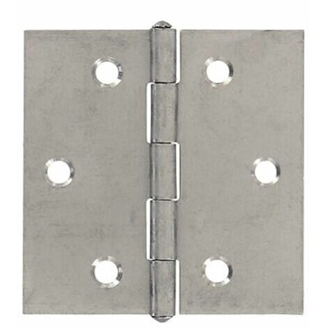 bisagra de mueble de acero inoxidable Vynex 50 x 50 mm - 2 piezas