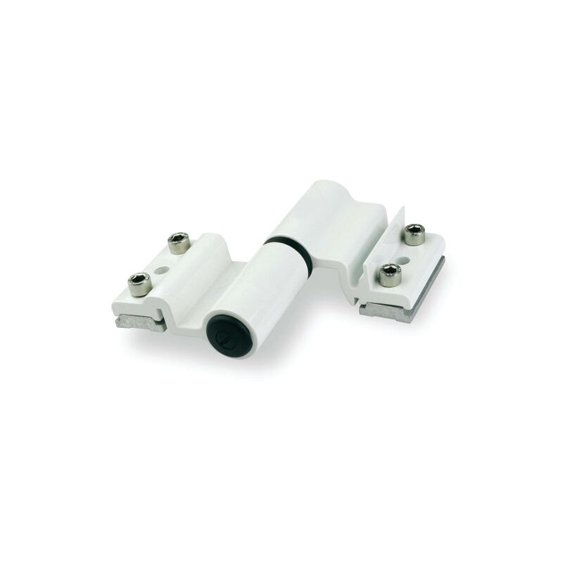 Fapim - Bisagra 5504AI para puertas pesadas - Blanco 9010 - 5524A32