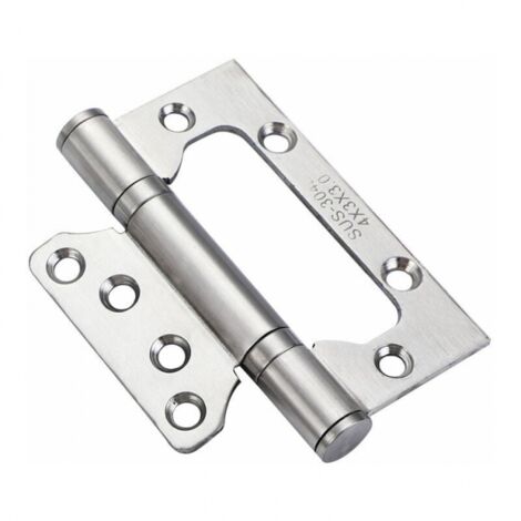 Bisagra de puerta resistente de 2 piezas, bisagras de acero inoxidable, bisagra de puerta con cojinete de bolas, bisagra de puerta exterior para puertas de entrada