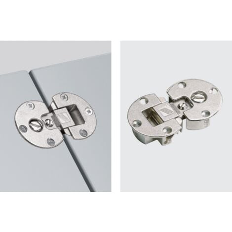 Bisagra de solapa HETTICH Markant 11 niquelada - 40242