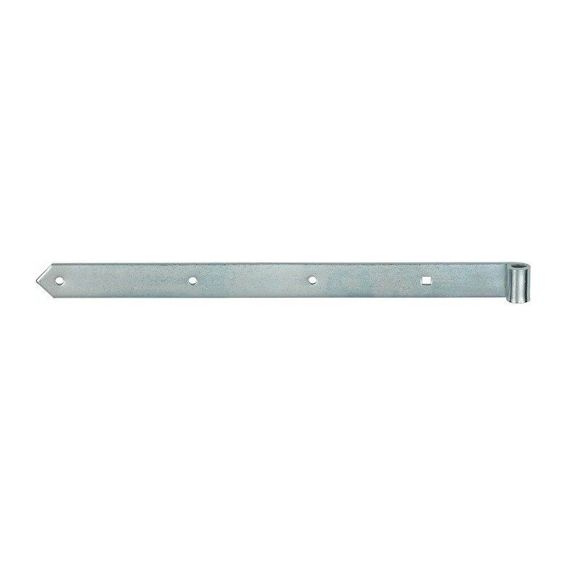 

Bisagra de taller ancho 37 mm largo 500 mm espesor 5 mm acero azul galvanizado semipesado VORMANN