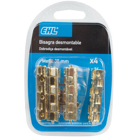 Bisagra desmontable EHL latonada