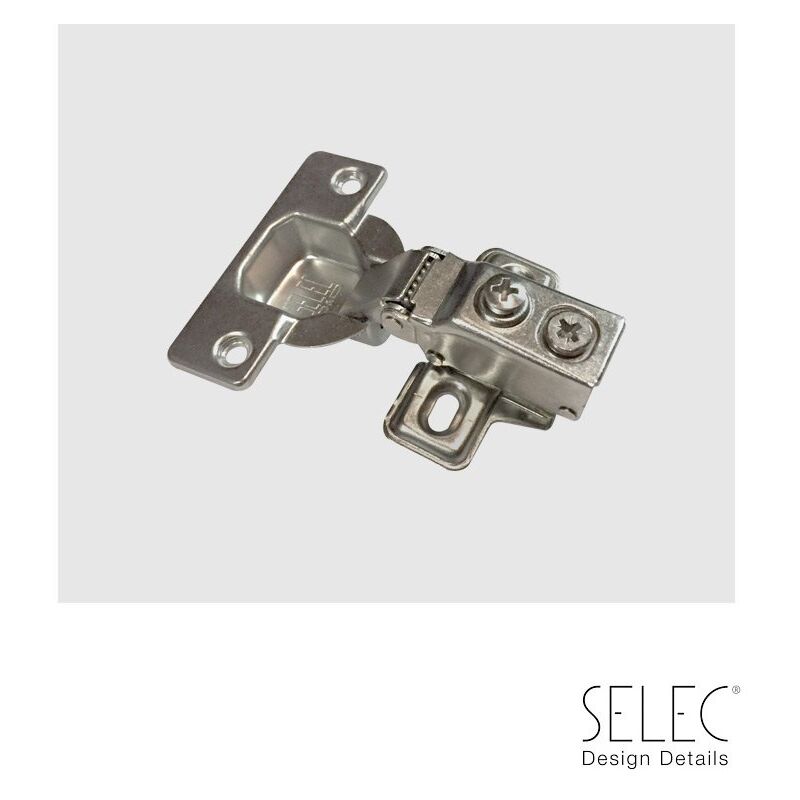 

Bisagra Frame Selec Dec Cod Fijacción Tornillo Con Base - Niquelado