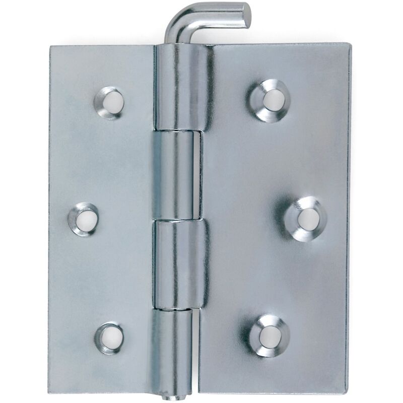 

Bisagra Fuerte Tipo 553 Desmontable 80-70 H.Z - Zincado