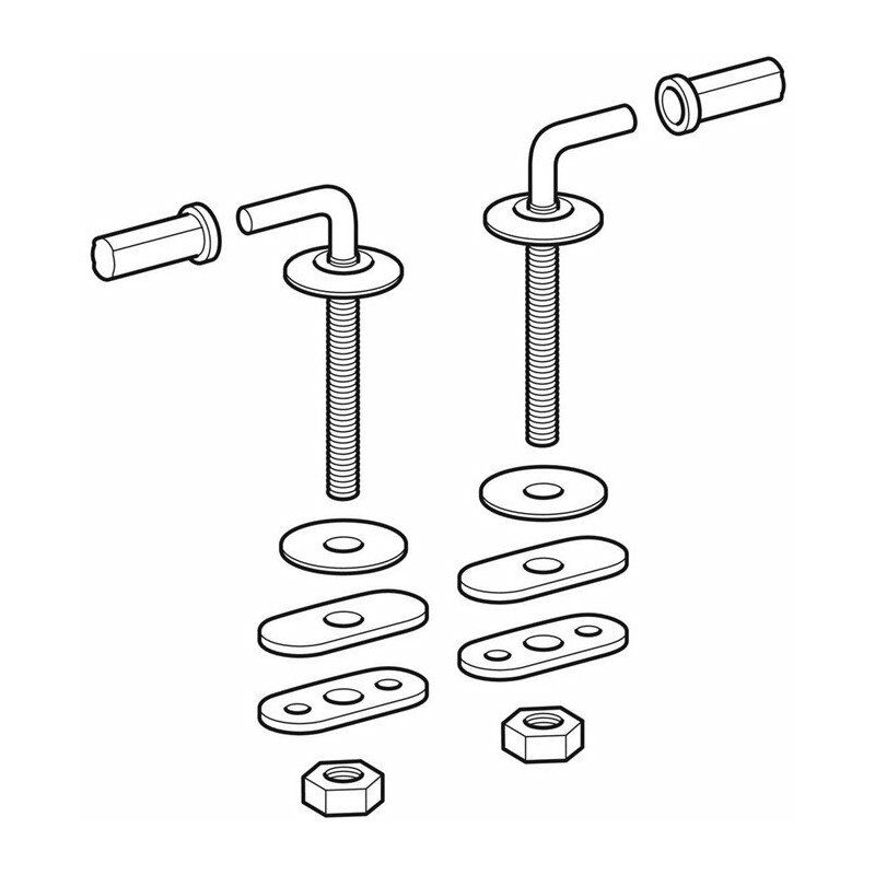 

Bisagra Geberit INOX COURREGES adecuada para 572166