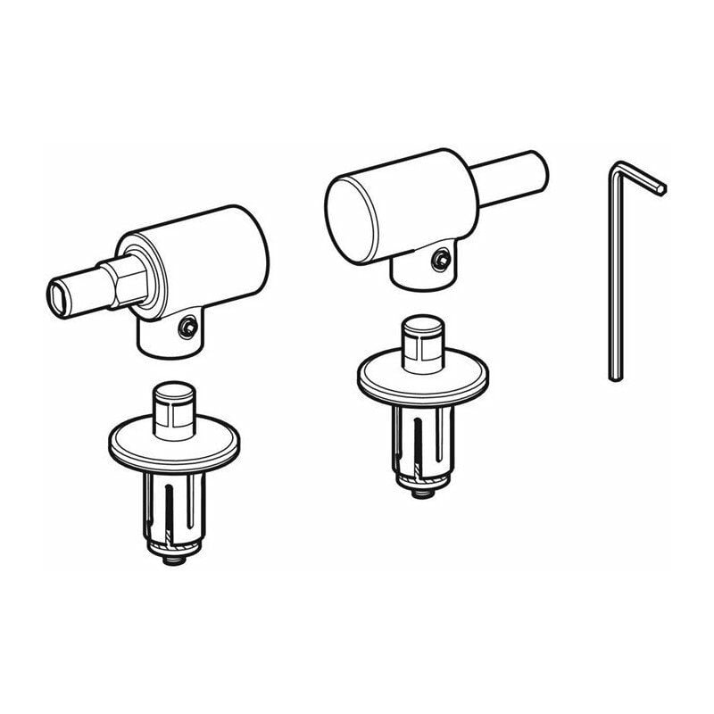 

Bisagra Geberit para asiento de inodoro Flow 575950