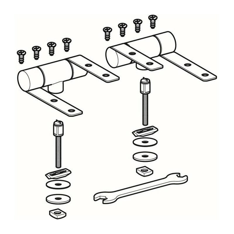 

Bisagra Geberit para tapa inodoro Preciosa 571180