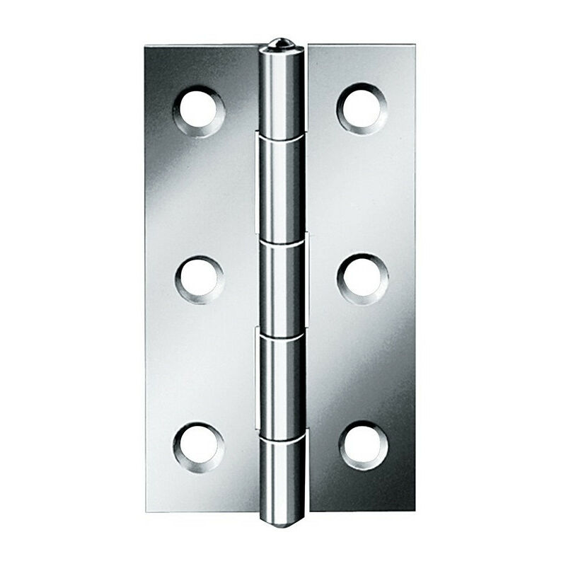 

Bisagra H.50mm An.31mm S.1.2mm STA azul galvanizado, laminado, estrecho VORMANN (Por 20)