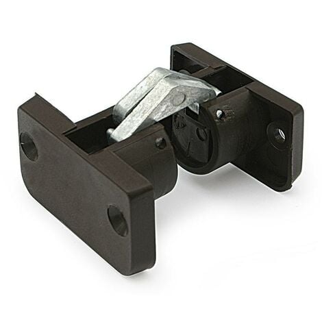 MEPA bisagra invisible kirma marron para mesa para tapas de espesor 17/18mm.