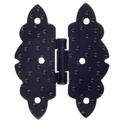 Bisagra mariposa negra 90x60mm mod.9010 15442