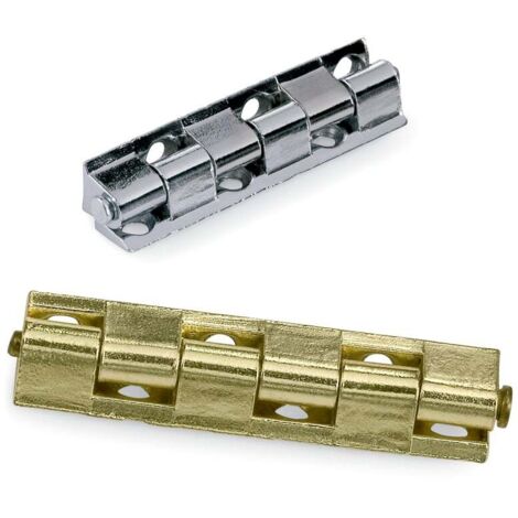 Bisagra Mueble Cromada 401-55   - BLUBAC - Bisagra sin finales para muebles