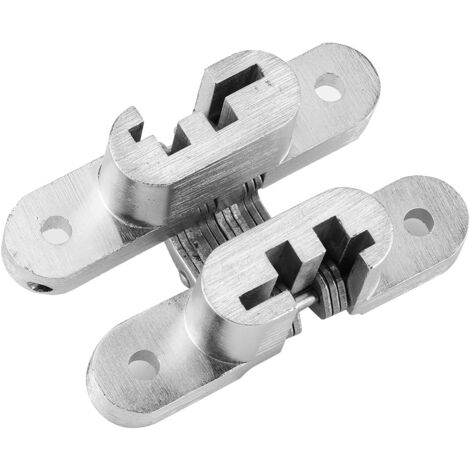 Bisagra oculta de aleación de zinc para puertas/herrajes de muebles.