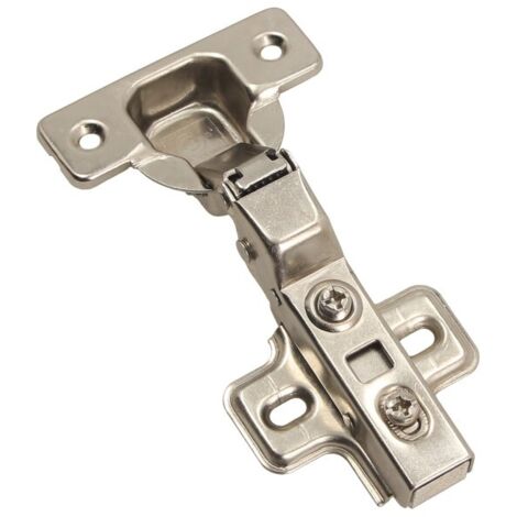 Bisagra para muebles ZP02 de 35 mm, doble, con tornillo para madera