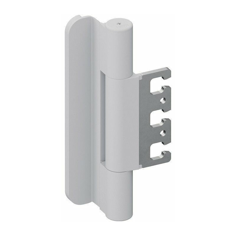 

Bisagra para puerta B8107B.160FS poliamida 98 blanco señal mate hoja de madera embutida rollo longitud 165 mm DIN izquierda / derecha HEWI