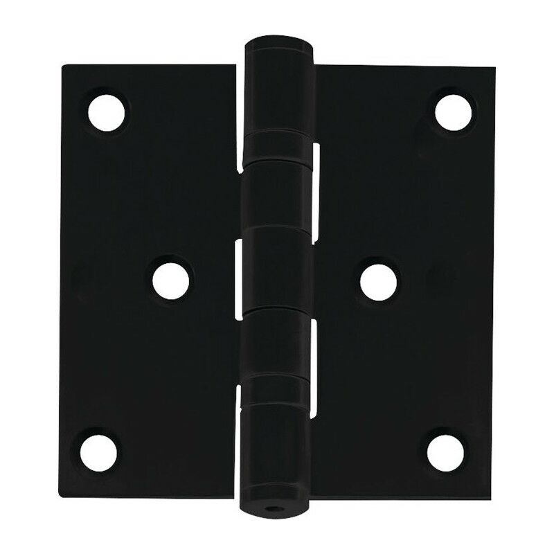 

Bisagra para puerta con cojinete de bolas VA ktg.76x76mm DIN L / R pasador extraíble negro INTERSTEEL