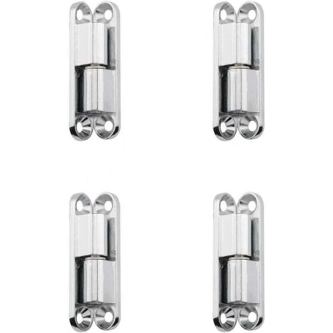 Bisagra para puerta de armario, bisagra de puerta de 4 piezas 231-1, bisagra de puerta de aleación de zinc extraíble, bisagra para puerta de armario para muebles de hogar