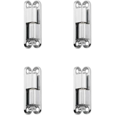 Bisagra para puerta de armario, bisagra de puerta de 4 piezas 231-1, bisagra de puerta de aleación de zinc extraíble, bisagra para puerta de armario para muebles de hogar