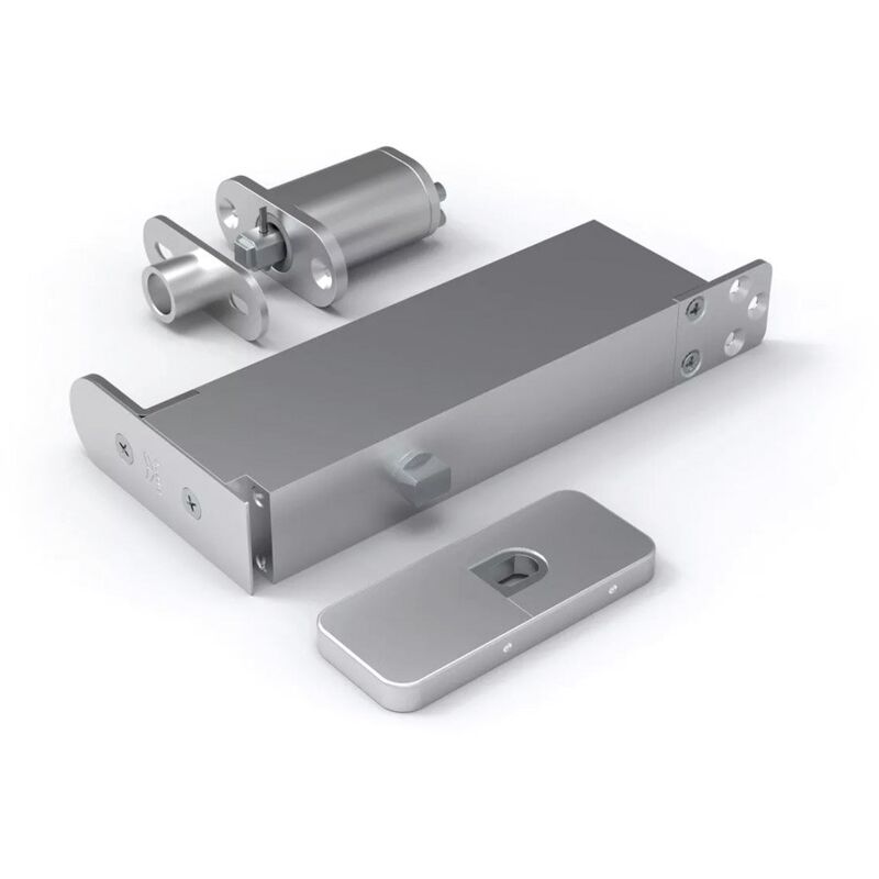 

Bisagra Pivotante (PIVOTICA PRO 150) Puerta 150 Kg S/Retencion - Inox Mate