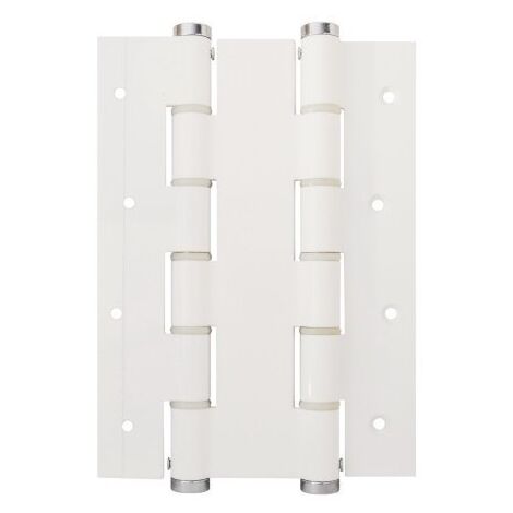 Bisagra Puerta Vaiven Doble Accion 180X40Mm 5914.06 Inox Blanco Justor 2 Pz