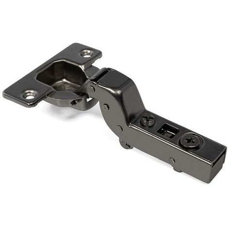 bisagra puma ø35 clip 110º sin muelle acabado grafito recto, acodado, superacodado codo superacodado