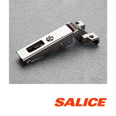 Bisagra Salice Aluminio Codo (C2Z6G99) - Bisagras SALICE apertura de 105º para perfiles aluminio