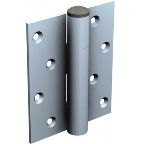 Bisagra sobre placa 1514P MANTION SA - Serie Bob 100 - 100Kg/panel - Acero zincado - Para atornillar - 1514P