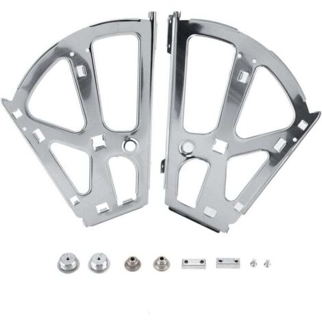 Bisagras para muebles, bisagras para zapateros, bisagras para marco de acero Turing Rack, piezas para muebles (2 capas), 2 piezas