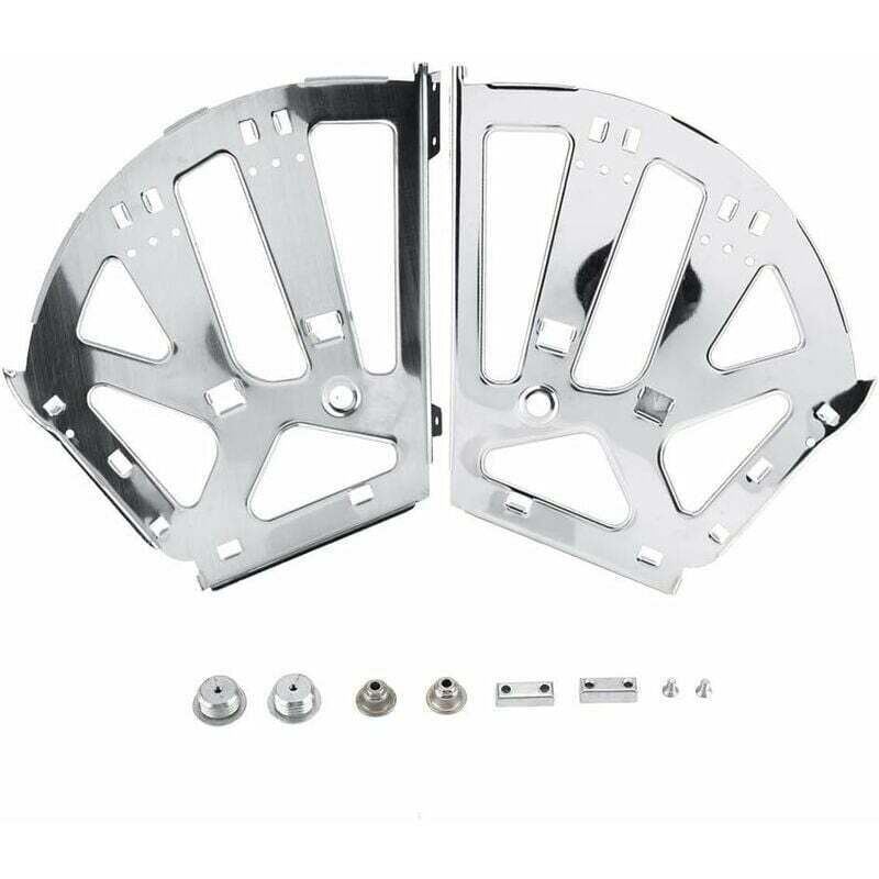 Bisagras para muebles, bisagras para zapateros, cajones, armarios, bisagras de marco de acero, piezas para muebles (3 capas), 2 unidades