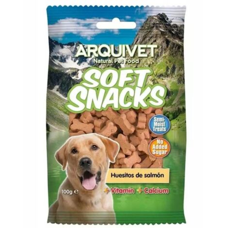 Biscotti a cubetti al salmone Arquivet 100g
