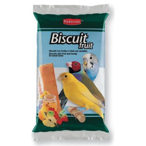 BISCOTTI CLASSICI CON FRUTTA PER UCCELLINI CONFEZIONE DA 30GR