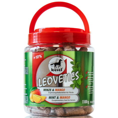 Biscotti Leovet per cavalli al gusto MENTA E MANGO 1100 g