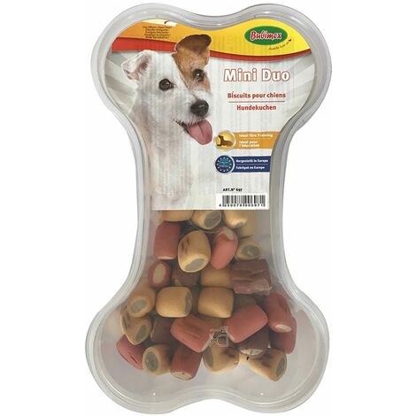 Biscuit pour chien MINI DUO Désignation : Biscuit Mini Duo BUBIMEX 90697