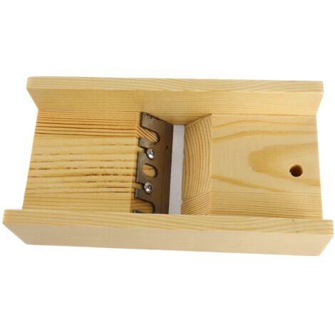 Biseau à Savon en Bois, Lame Tranchante Raboteuse Bougies -pain Moule pour Bricolage Artisanat, Savon à la Main Faisant un Outil de