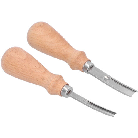 Biseau Artisanal pour Cuir - Outil de Découpe et Marquage en Cuir DIY
