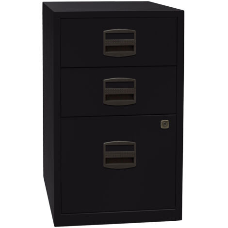 BISLEY, Caisson hauteur bureau PFA, 2 tiroirs, 1 tiroir pour