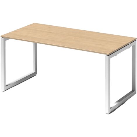 BISLEY Cito Schreibtisch O-Gestell fixiert Rechteck: 160 x 80 cm