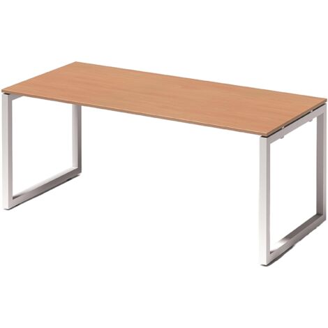 BISLEY Cito Schreibtisch O-Gestell fixiert Rechteck: 180 x 80 cm