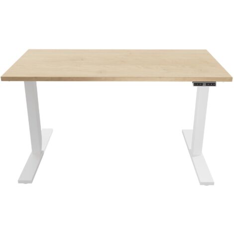 BISLEY E-WonderTech Schreibtisch Rechteck: 160 x 80 cm Ahorn