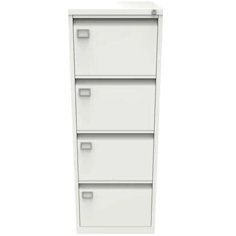 Bisley Filing Cabinet with 4 Lockable Drawers AOC4 - Cream