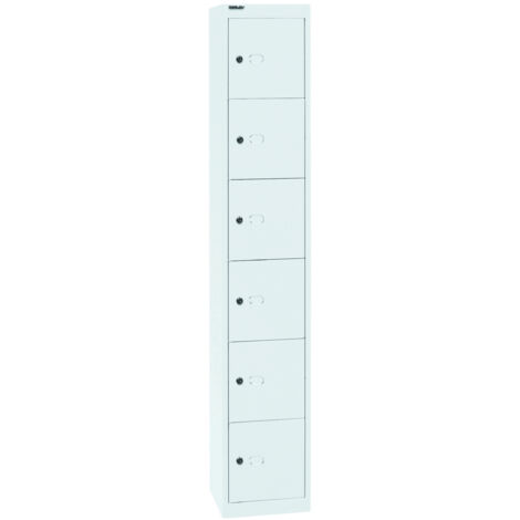 BISLEY Garderobenschrank Office Verkehrsweiß