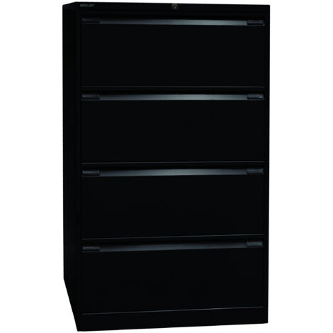 BISLEY Hängeregistratur Schrank Schwarz