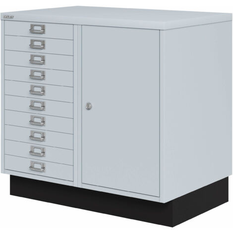 BISLEY MultiDrawer Kombischrank Lichtgrau